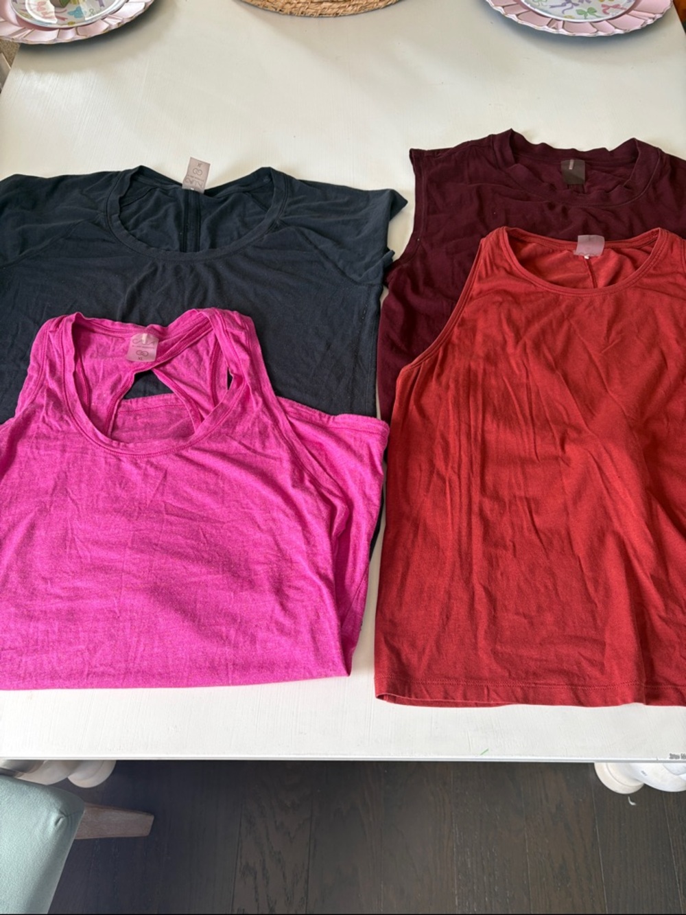 Women’s Sleeveless Tank Top - Pink, maroon, Black, brown